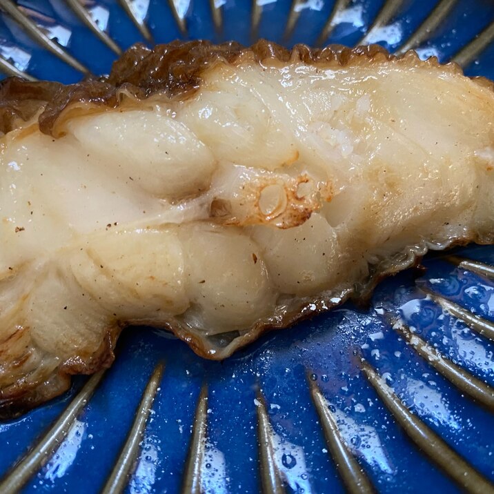 カレイの胡麻油焼き